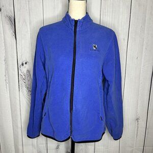 Gear for Sports Women’s JACKSON HOLE Lapis Blue Zip Up Sweatshirt Sz L